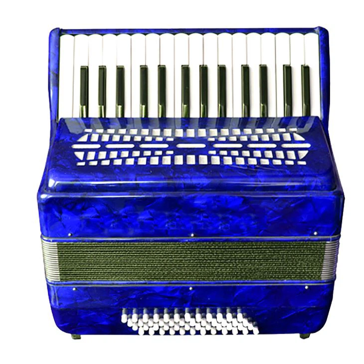 Accordéon à 30 touches en trois couleurs