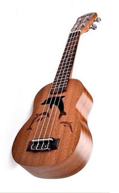 Instrument d'ukulélé soprano de 21 pouces