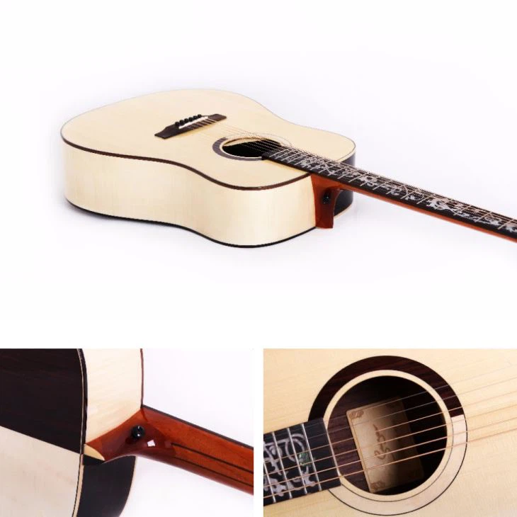 Special Art Design Solid Top Acoustic Guitar