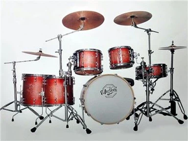 Kit de batterie rouge